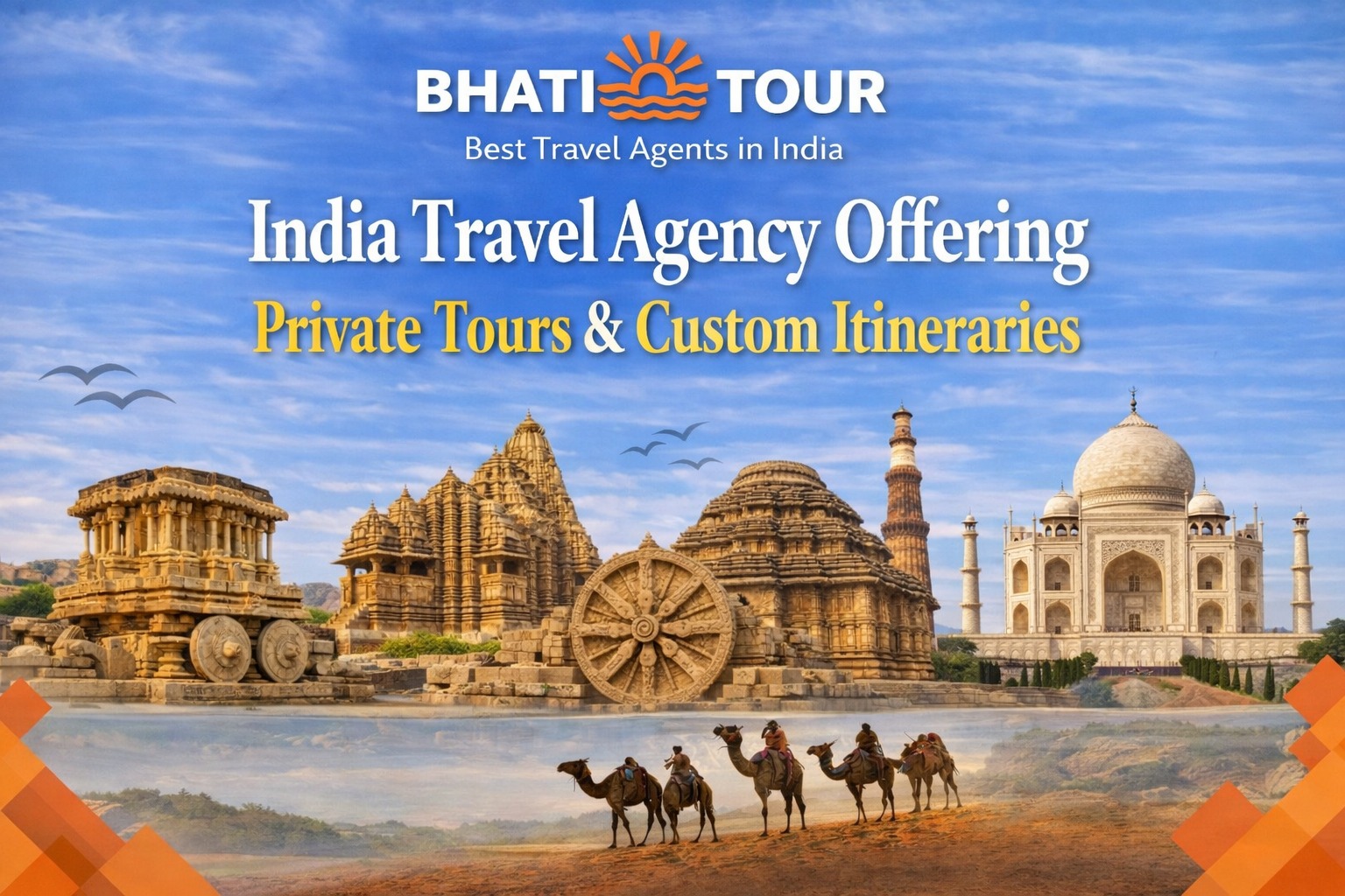 India travel agency offering private tours